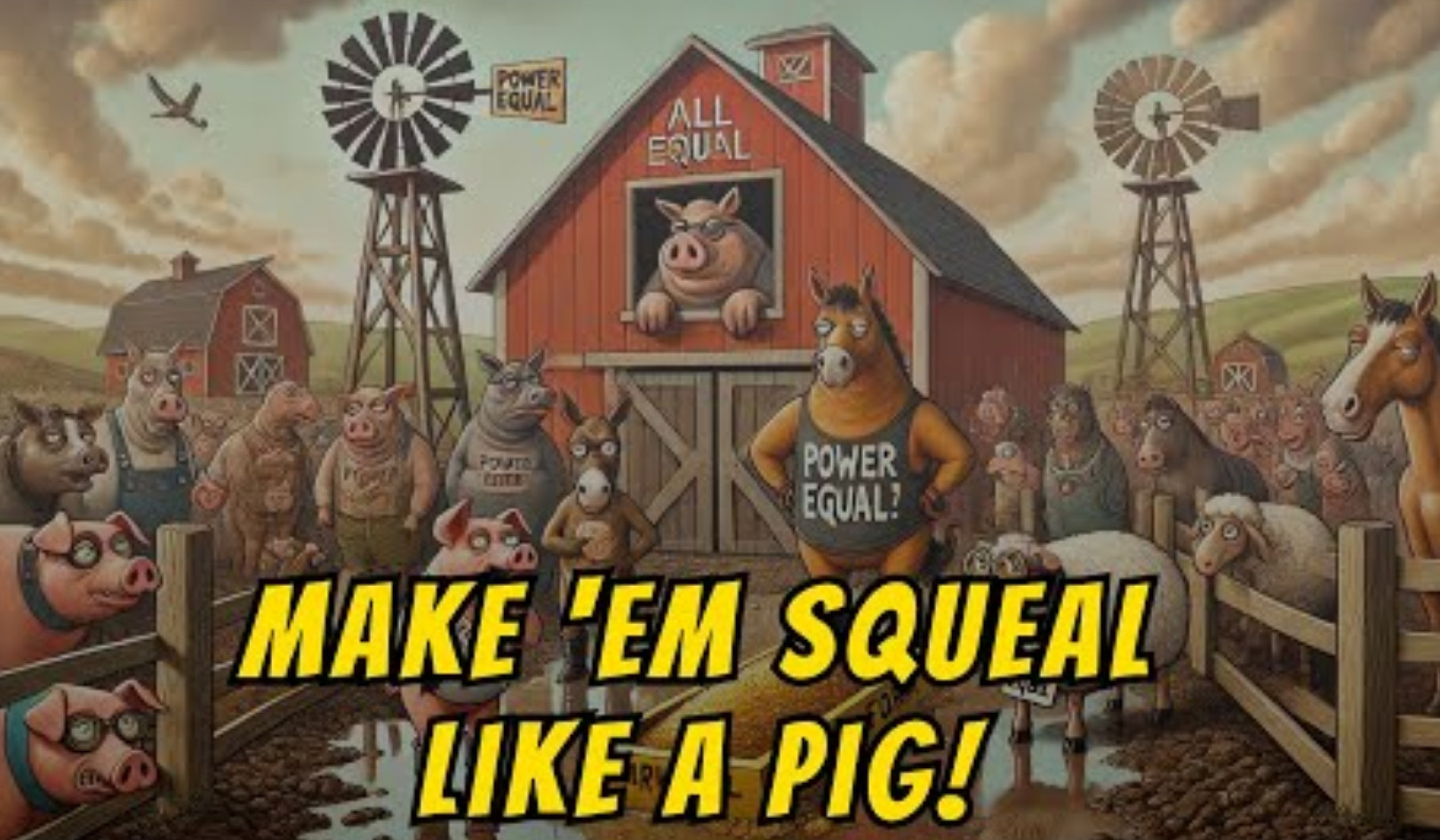 Squeal Like a Pig! | Political Barnyard Satire 